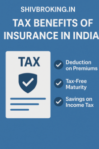 Tax benefits of insurance in India